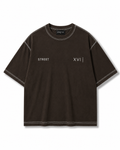 Polera oberzide manga corta
