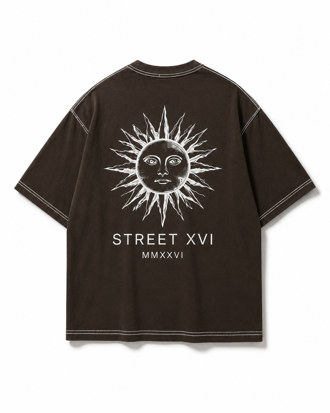 Polera oberzide manga corta